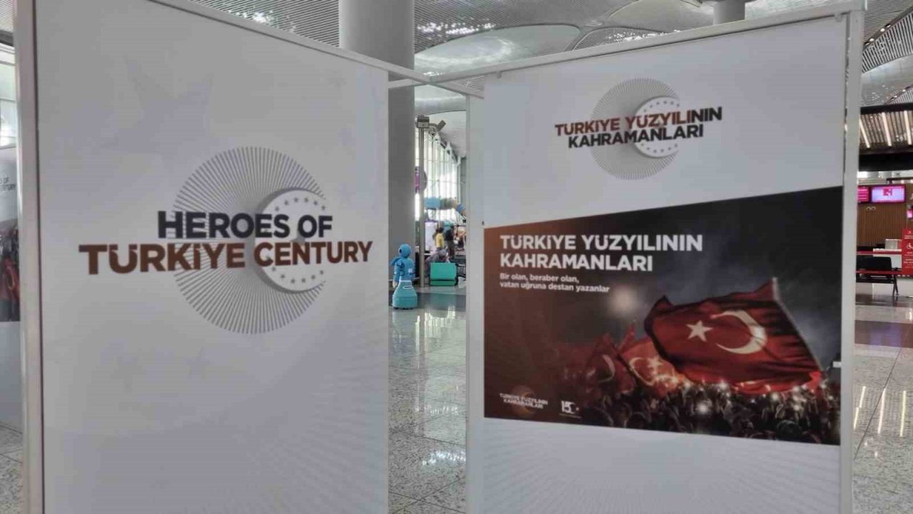 İGA İstanbul Havalimanı’nda 15 Temmuz özel sergisi açıldı