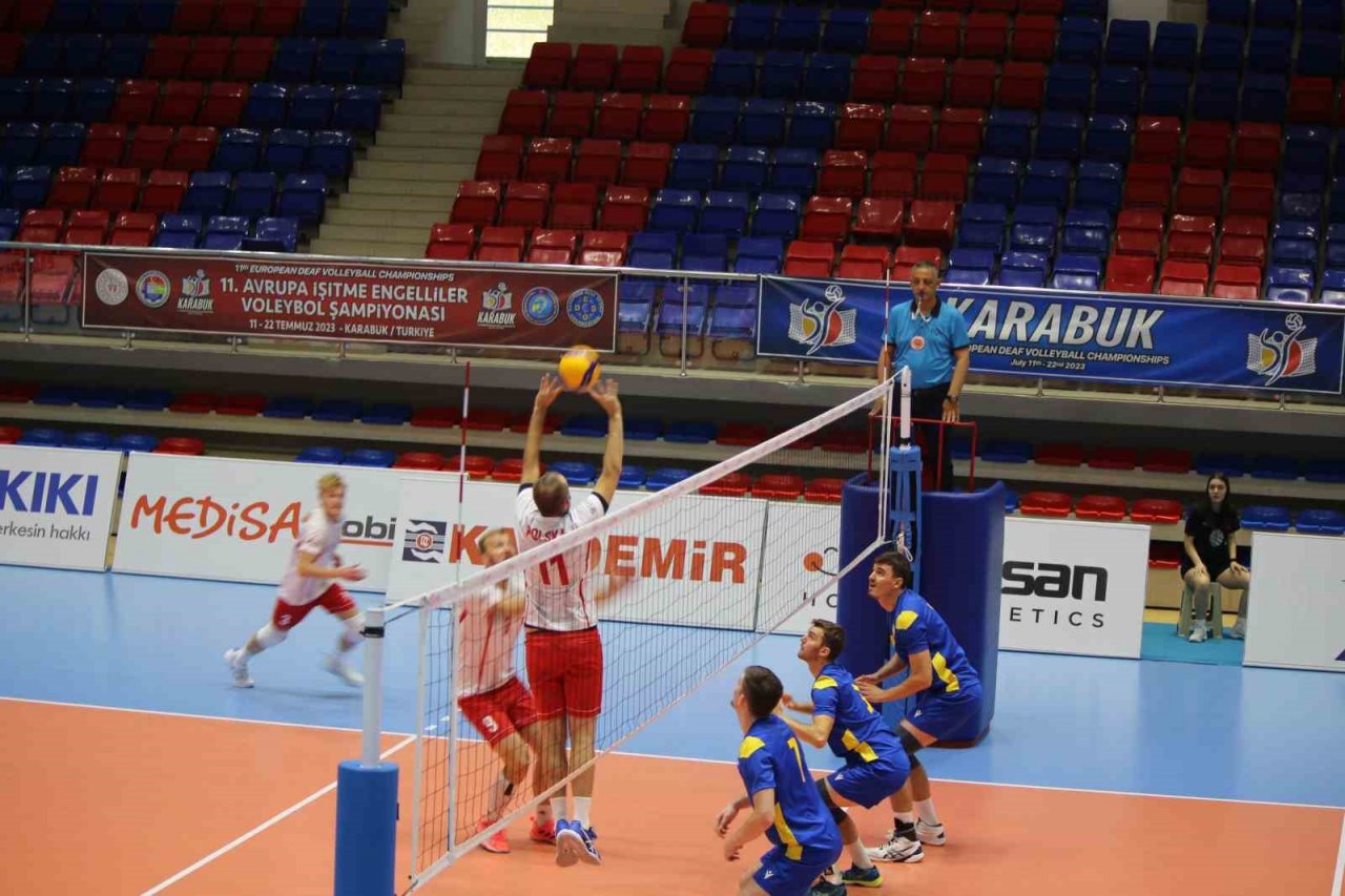 11. Avrupa İşitme Engelliler Voleybol Şampiyonası başladı