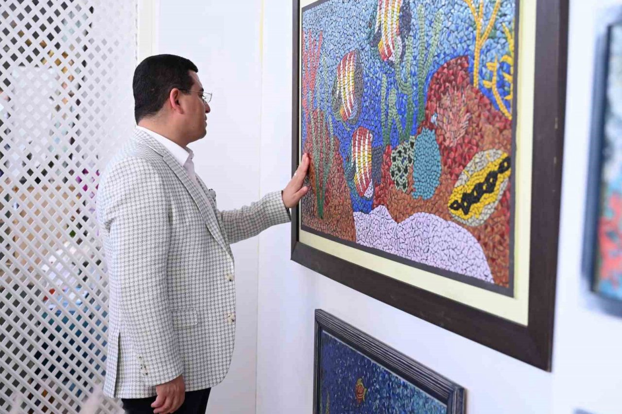 Kepez’in 12. Geleneksel AKMEK Yıl Sonu Sergisi açıldı