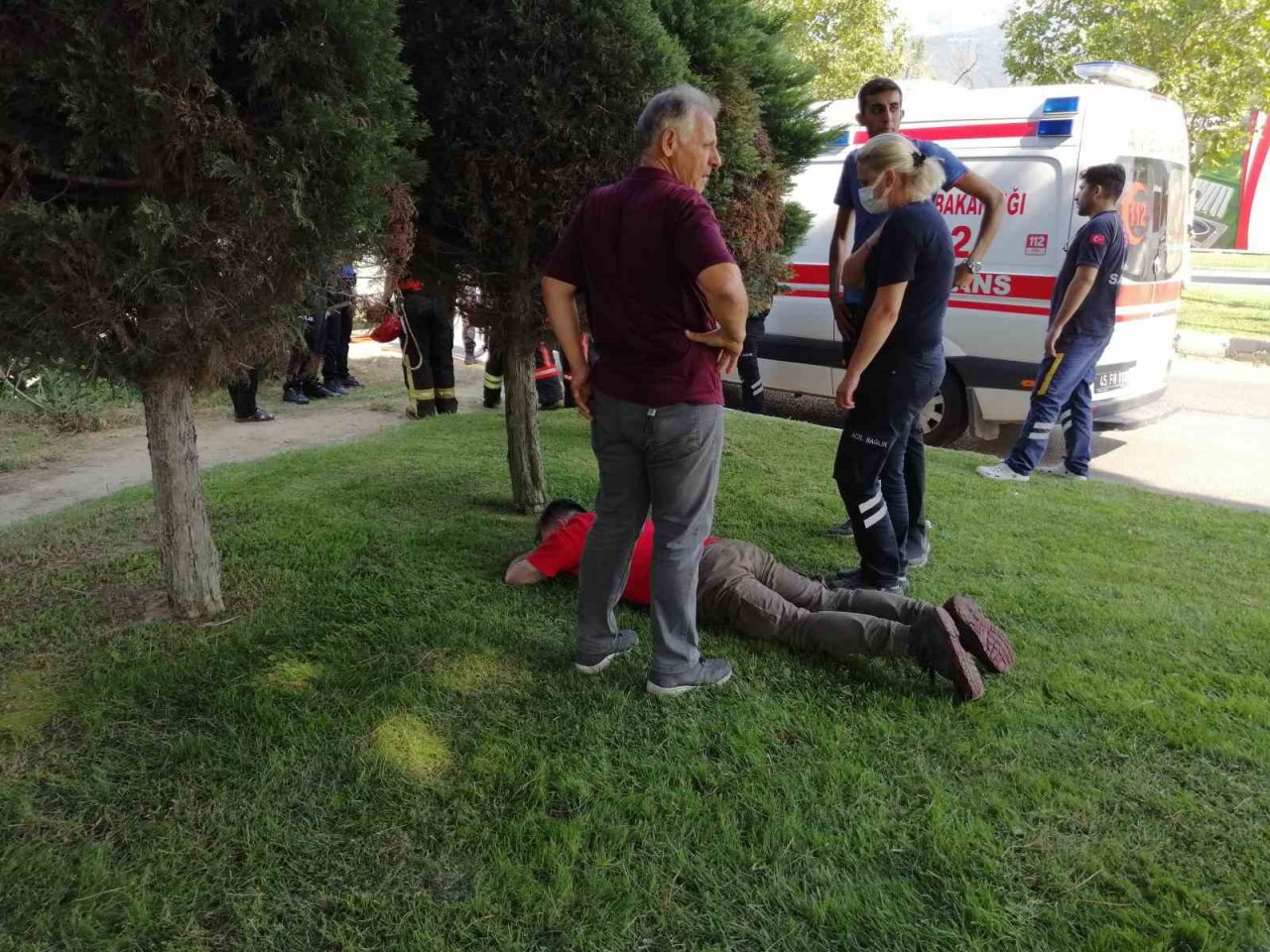 Kazada oğlunun öldüğünü öğrenen babanın acısı yürekleri dağladı