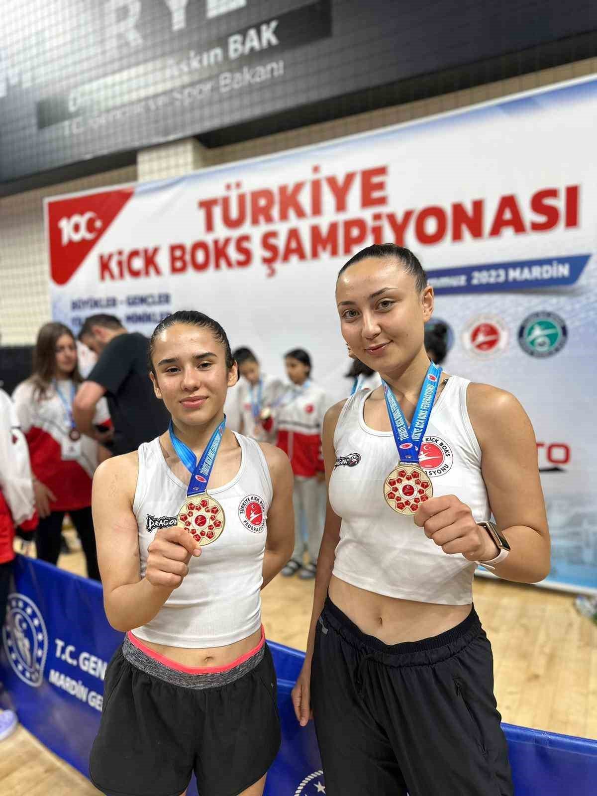 Muğlalı sporcular şampiyonaya damga vurdu, madalyaları topladı