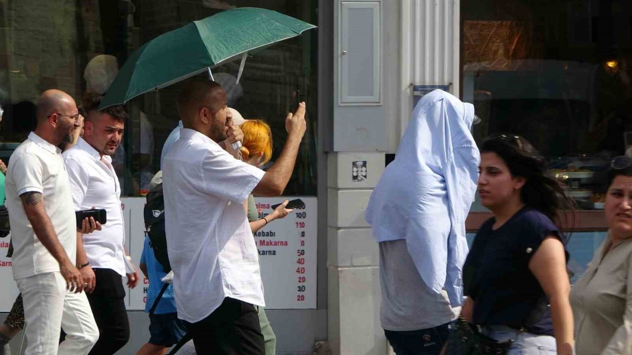 İstanbul’da kavurucu sıcaklar etkili olmaya başladı
