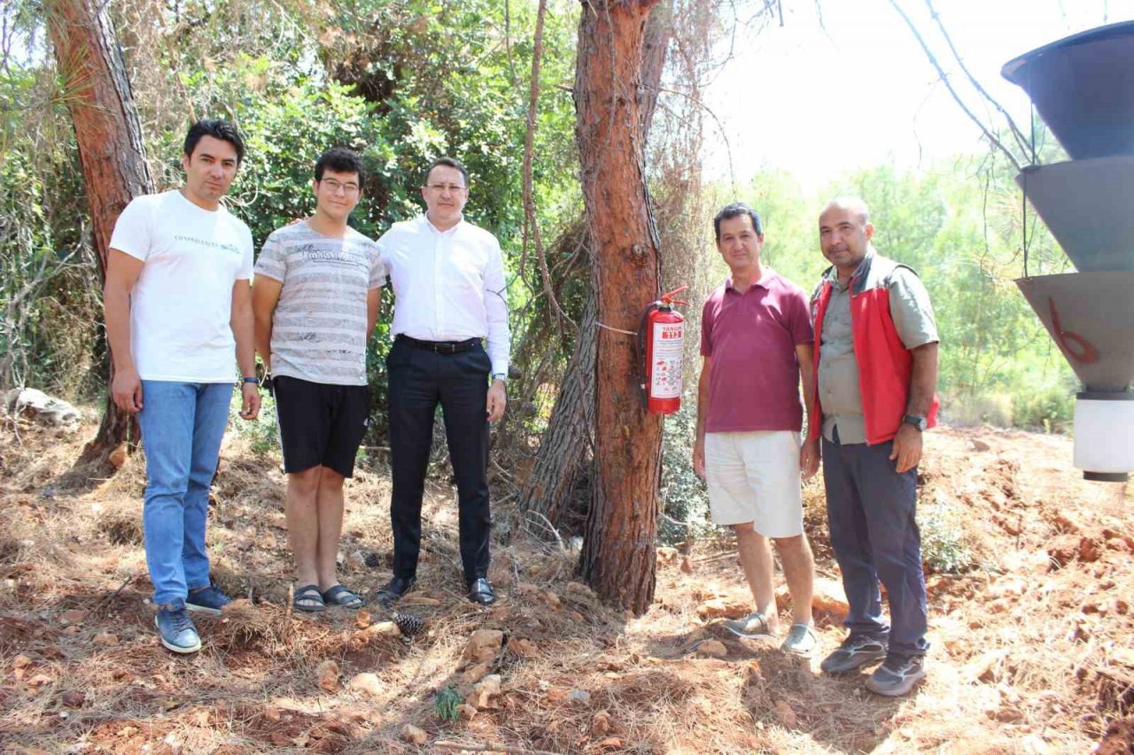 Marmaris’te arılık alanlarda yangın tedbirleri alındı