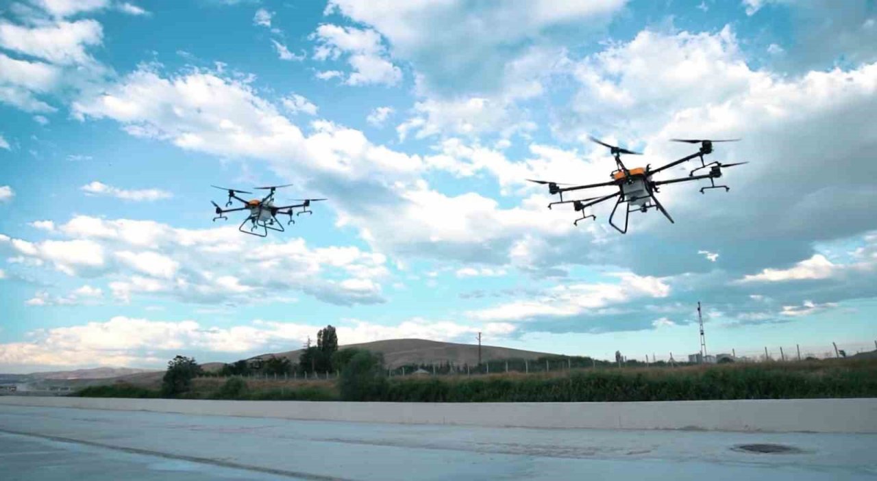 Sincan Belediyesi havadan ilaçlama seferberliği başlattı