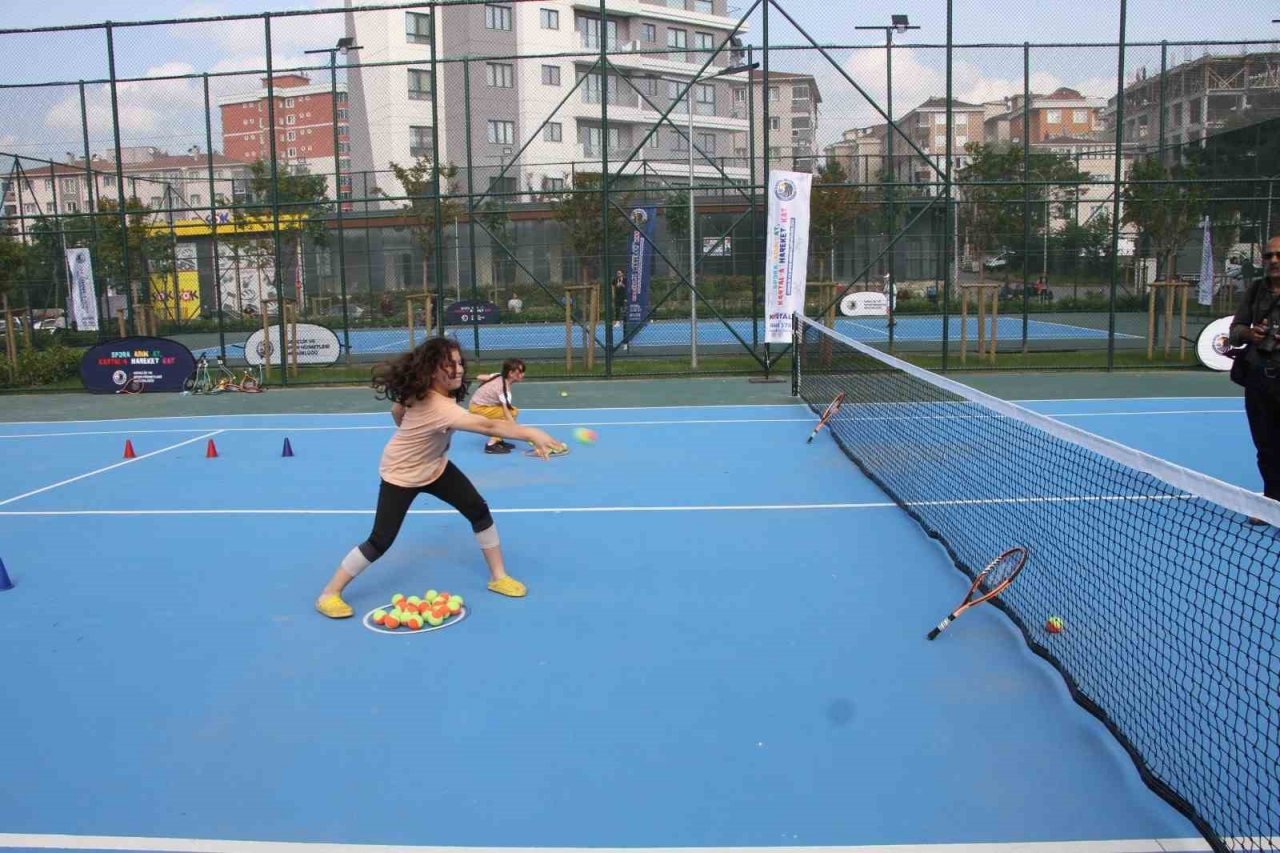 Kartal’da tenis eğitimleri ve maçlar başlıyor
