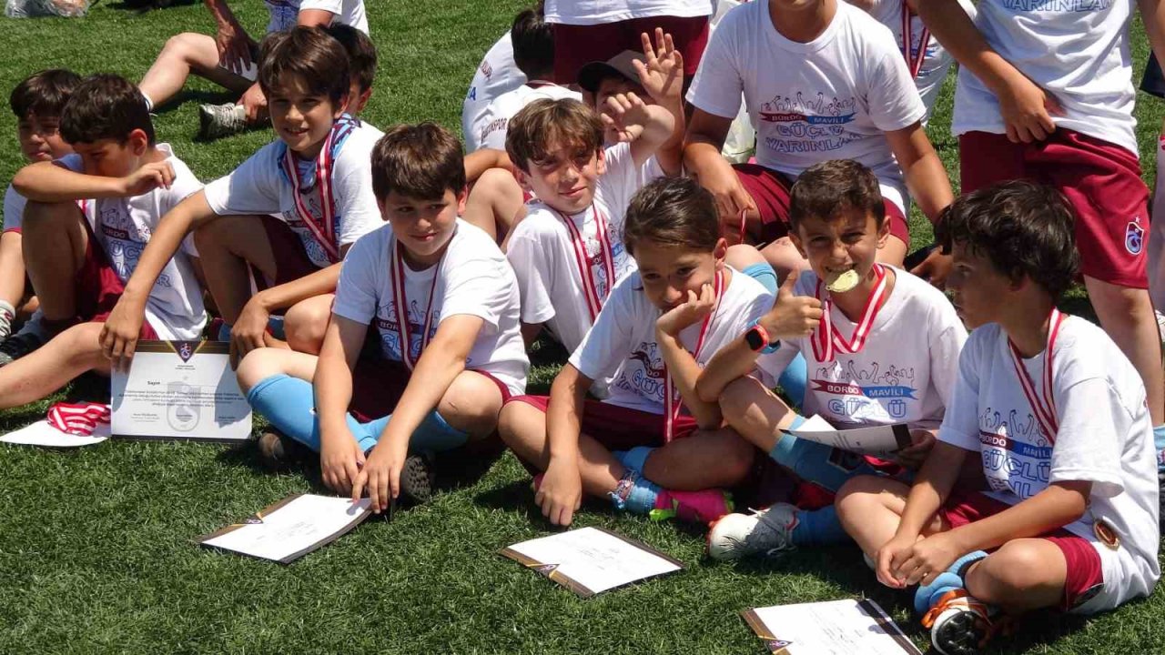 Trabzonspor Futbol Okulları Yaz Kampı’nın ilk etabı tamamlandı