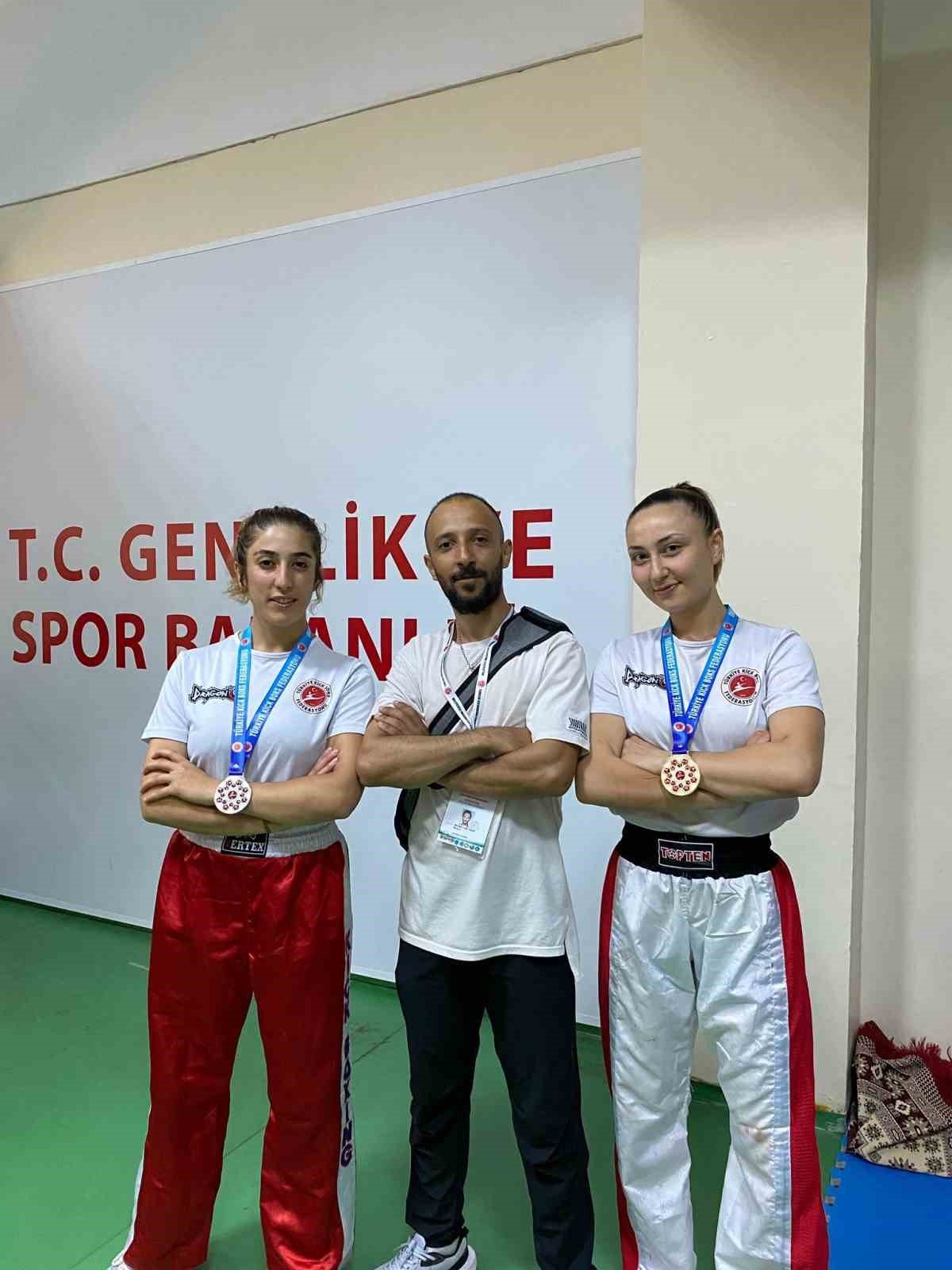 Muğlalı kızlar minderde tarih yazdı