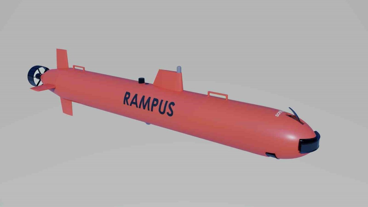 Suyun altında kullanılan gizli keşif silahı RAMPUS