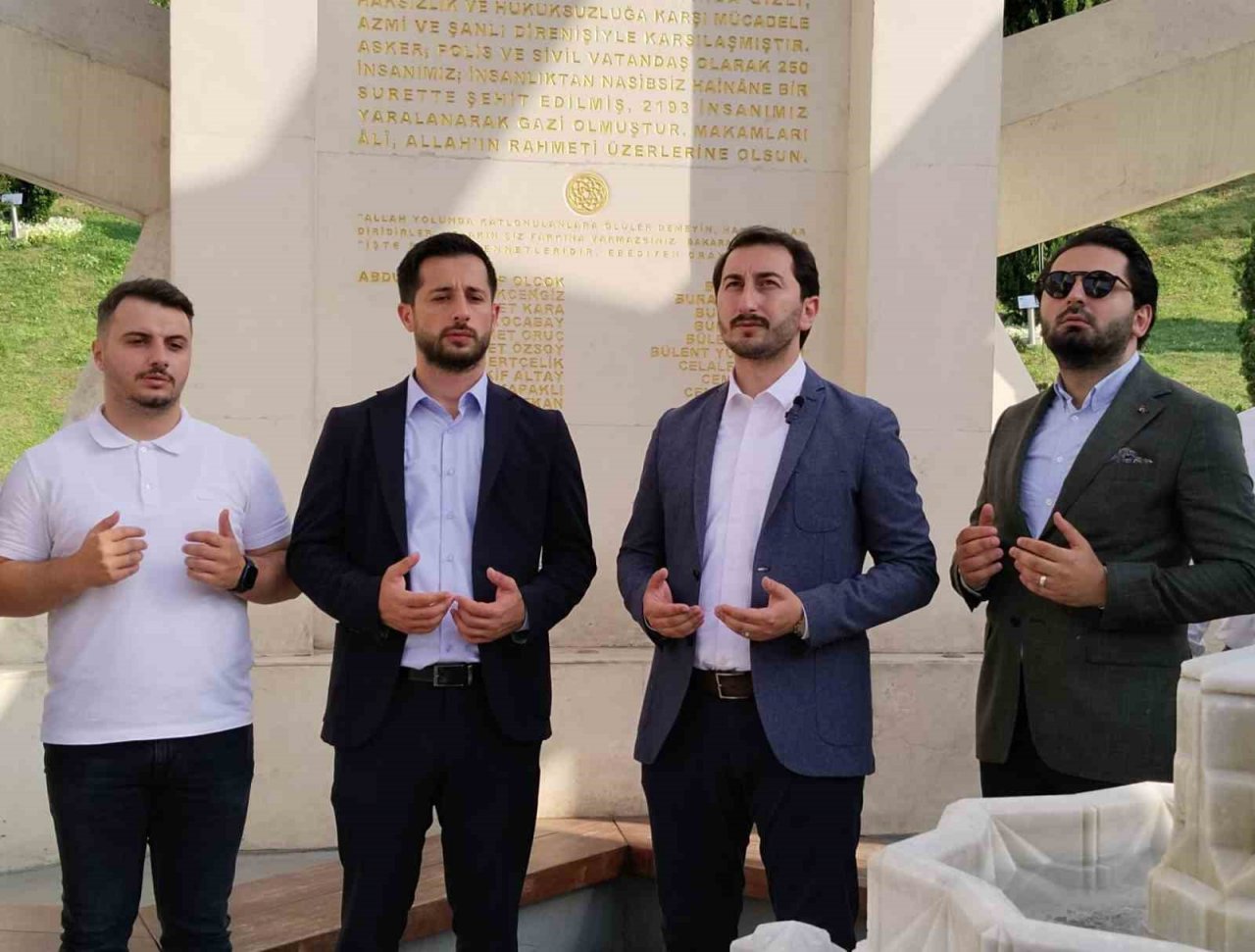 İstanbul AK Gençlik’ten 15 Temmuz Şehitlerini Anma Programı