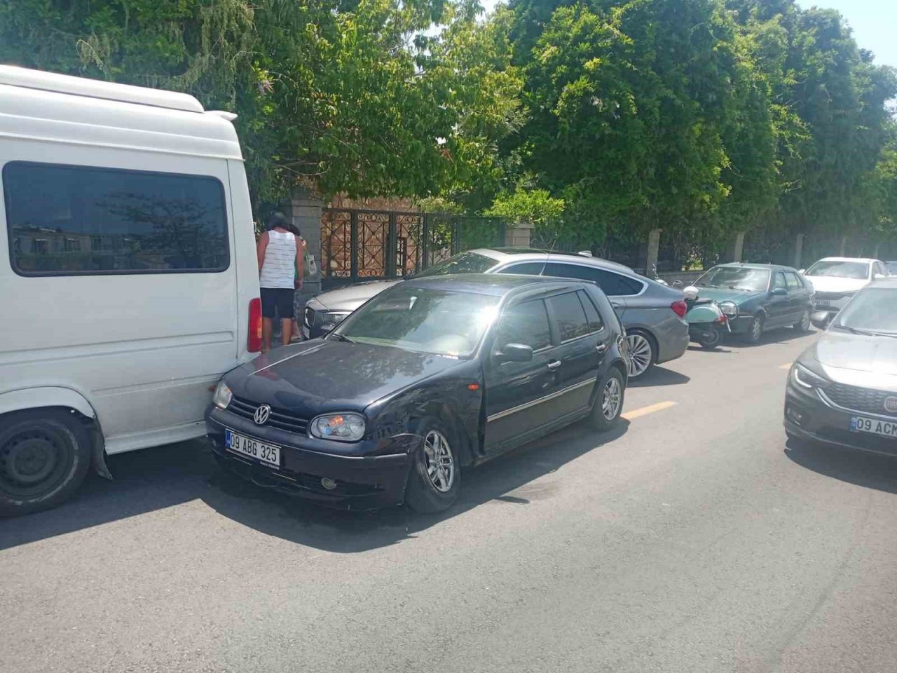 Aydın’da zincirleme trafik kazası: 3 yaralı