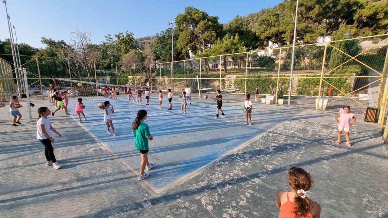 Bodrum Belediyesi’nin yaz kursları başladı