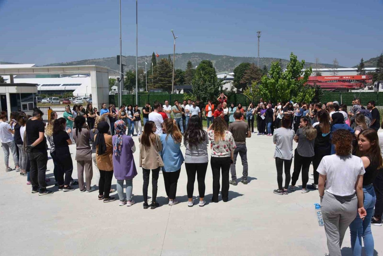 Bozüyük Belediyesi İtfaiyesi’nden yangın eğitimi
