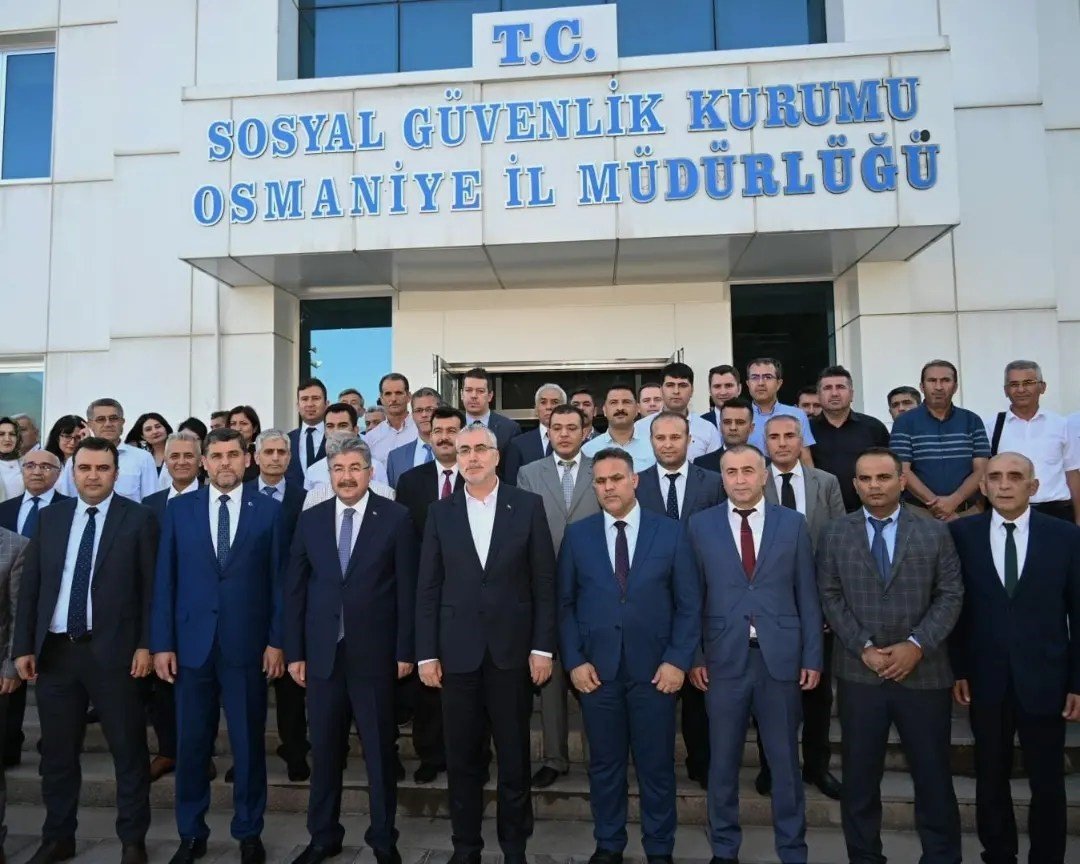 Çalışma ve Sosyal Güvenlik Bakanı Işıkhan Osmaniye’de