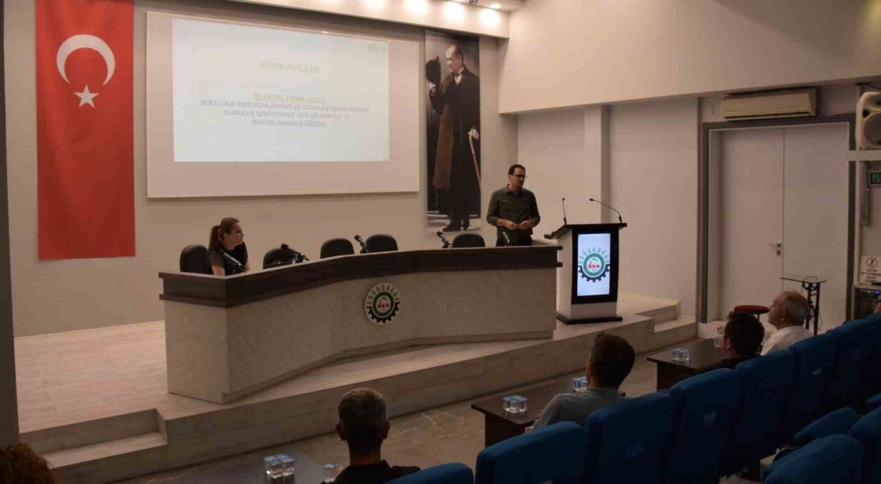 Denizli OSB’de ‘Kurumsal Karbon Ayak İzi Hesaplama’ eğitimi gerçekleşti