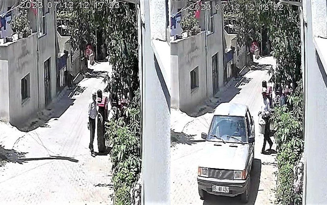 Uyuşturucuyu oğluna sattıran babanın suça karıştığını kameralar kanıtladı