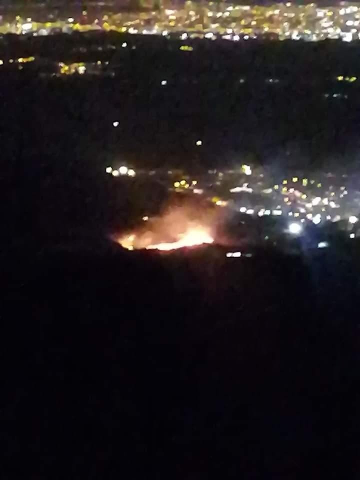 Tarihi antik kentte korkutan yangın