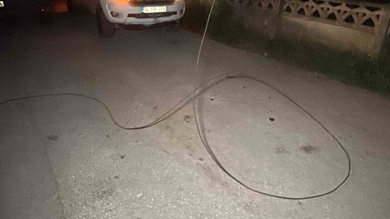 Patlama sesi mahalleliyi sokağa döktü