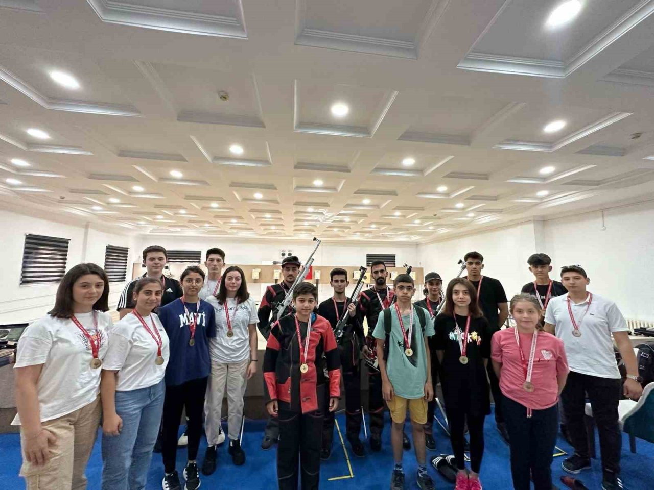 Erzincan’da atıcılık il birinciliği müsabakaları yapıldı