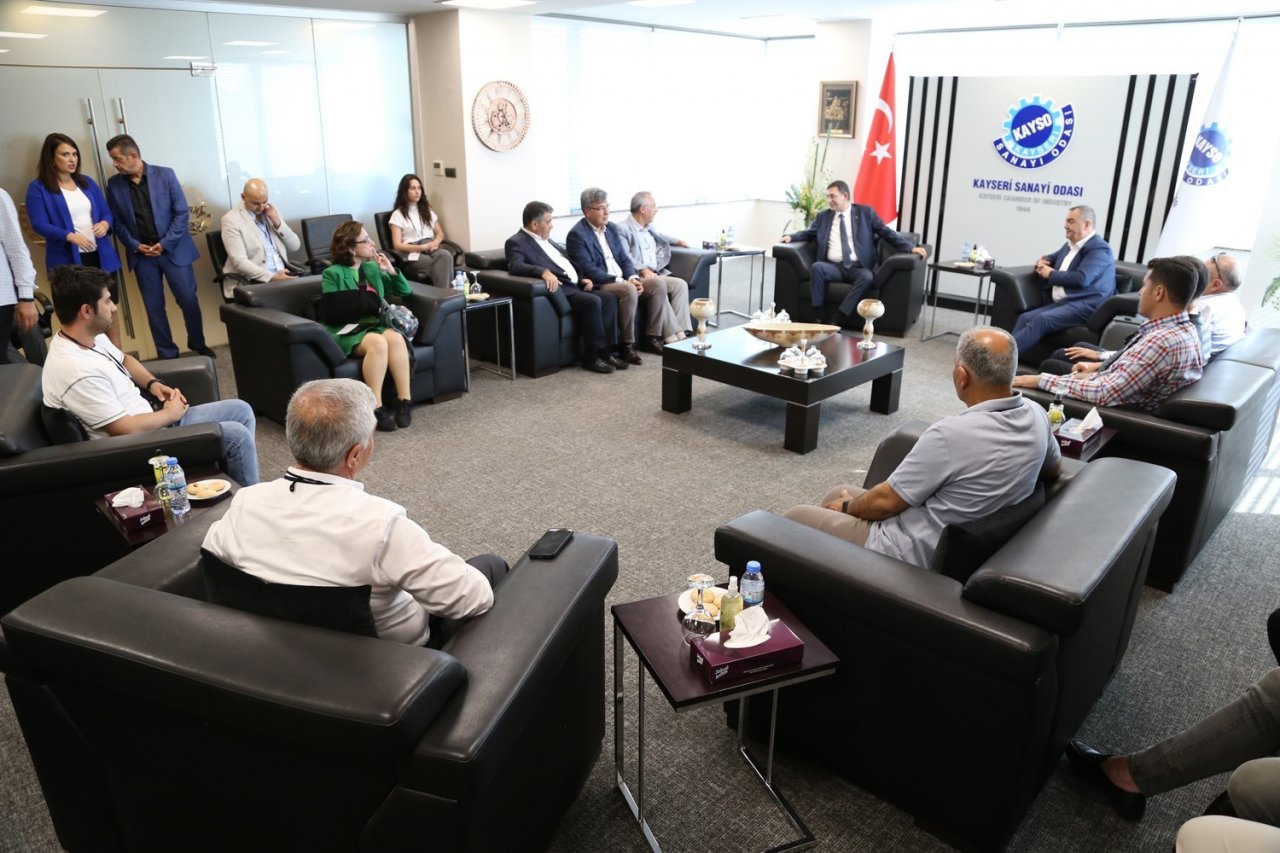 Başkan Büyüksimitci: "Gaziantep Sanayi Odası ile her türlü işbirliğine hazırız"