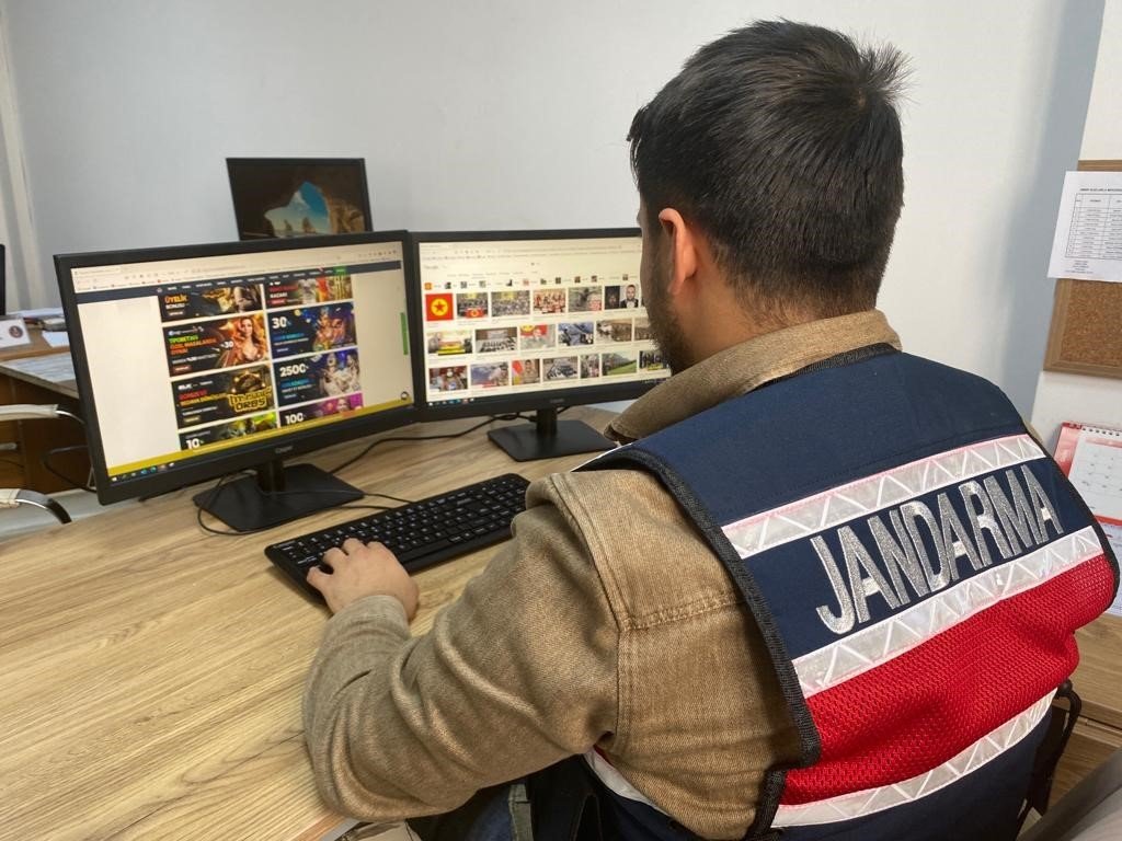 Gaziantep jandarmasından 8 bin 412 siteye erişim engeli