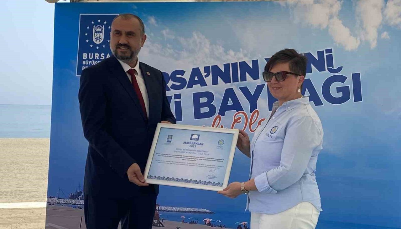 Bursa’ya bir ’Mavi Bayrak’ daha