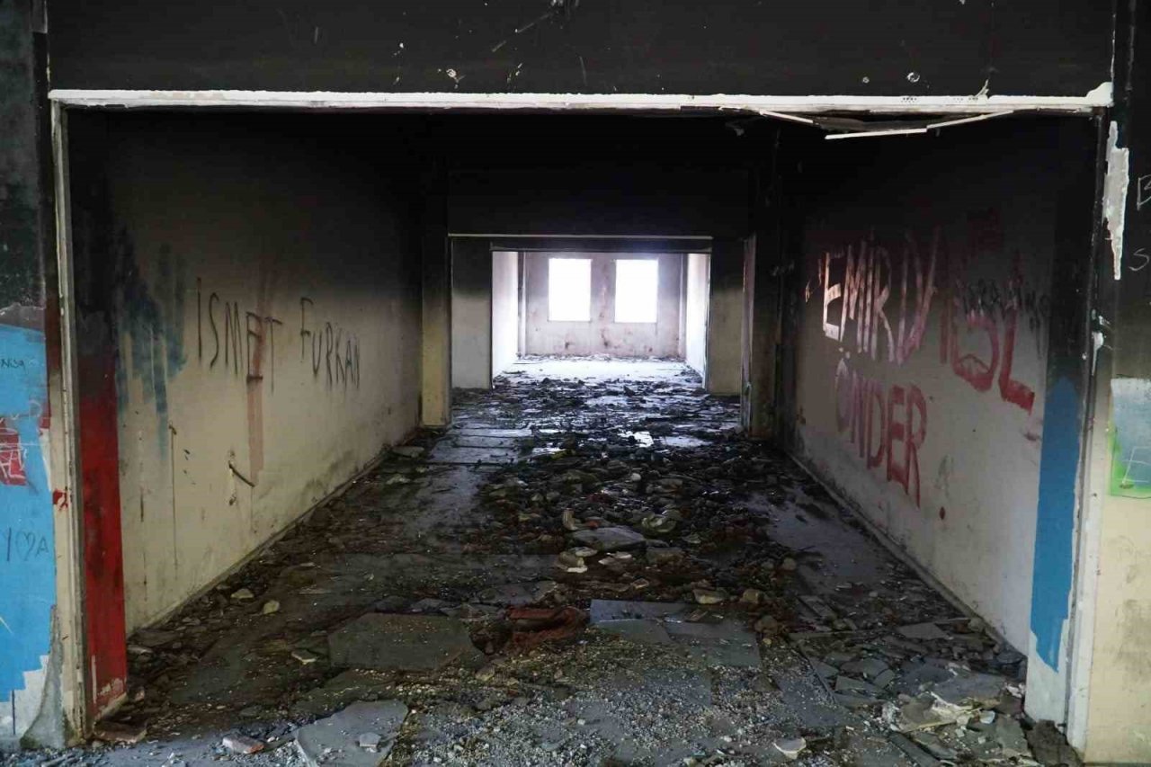 Harabe haldeki iş merkezi eğitim yuvası olacak