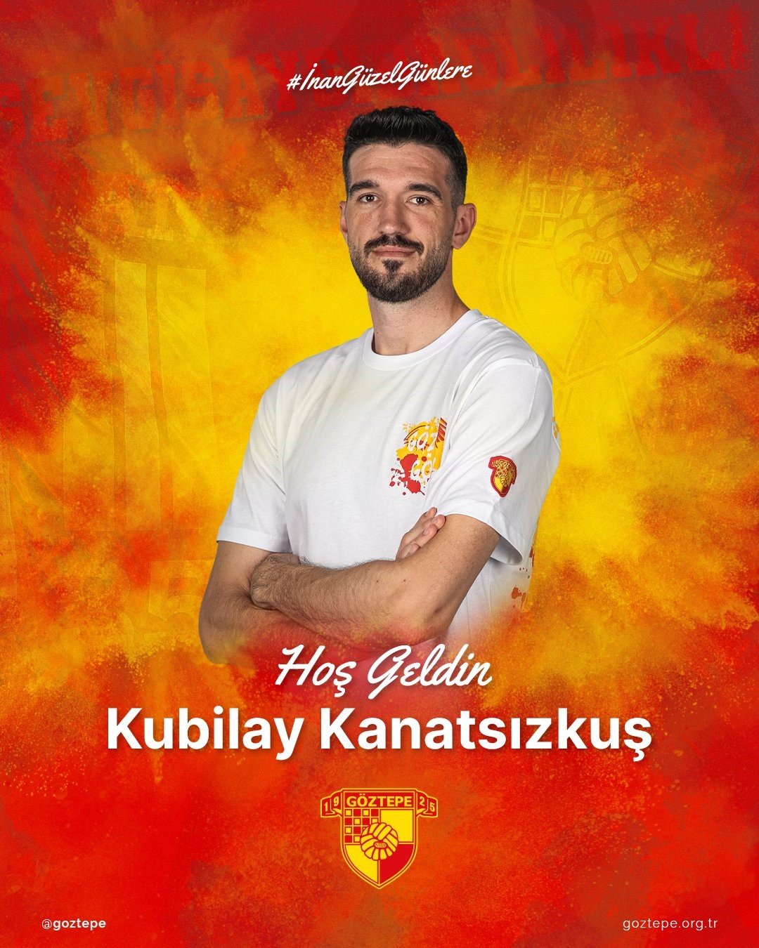 Kubilay Kanatsızkuş, resmen Göztepe’de