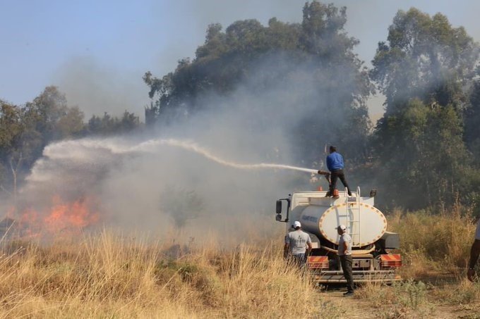 Güzelbahçe’deki yangında izmarit iddiası