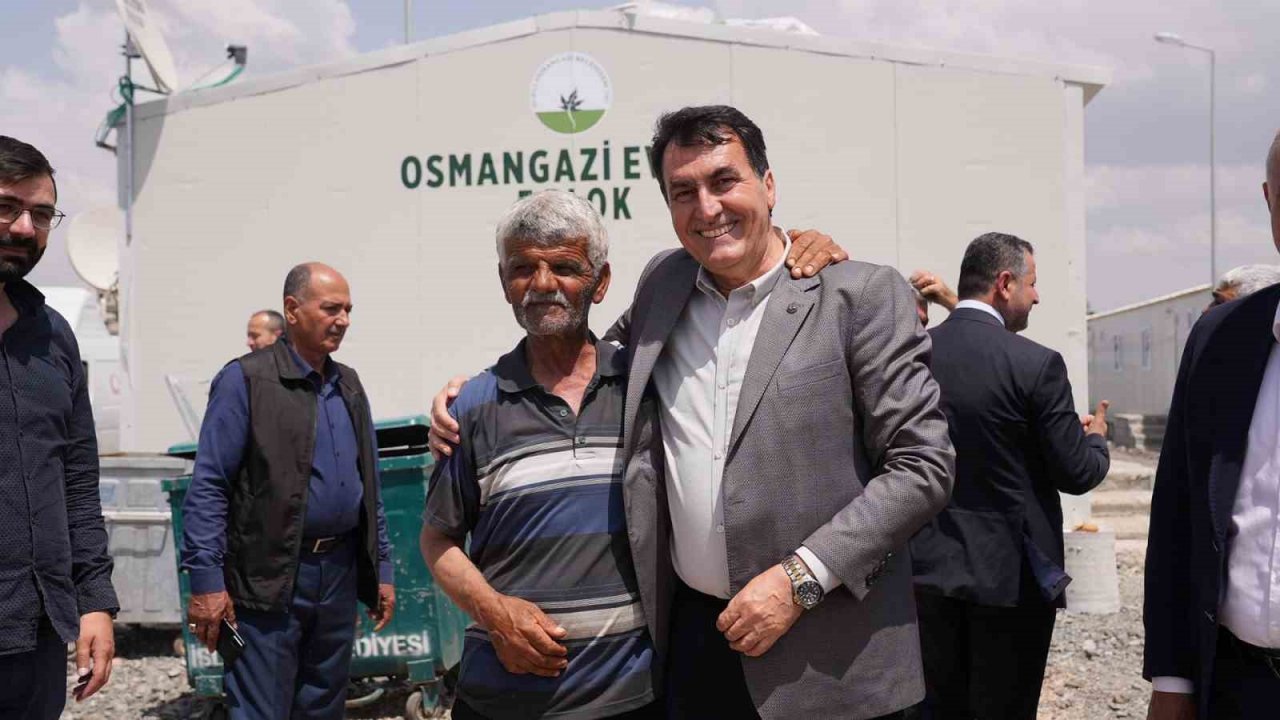İslahiye Osmangazi Evleri’nde çalışmalar tam gaz
