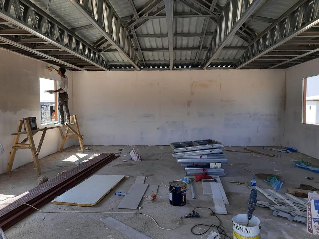 İslahiye Osmangazi Evleri’nde çalışmalar tam gaz