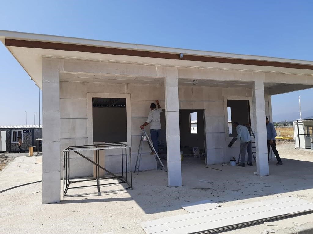 İslahiye Osmangazi Evleri’nde çalışmalar tam gaz