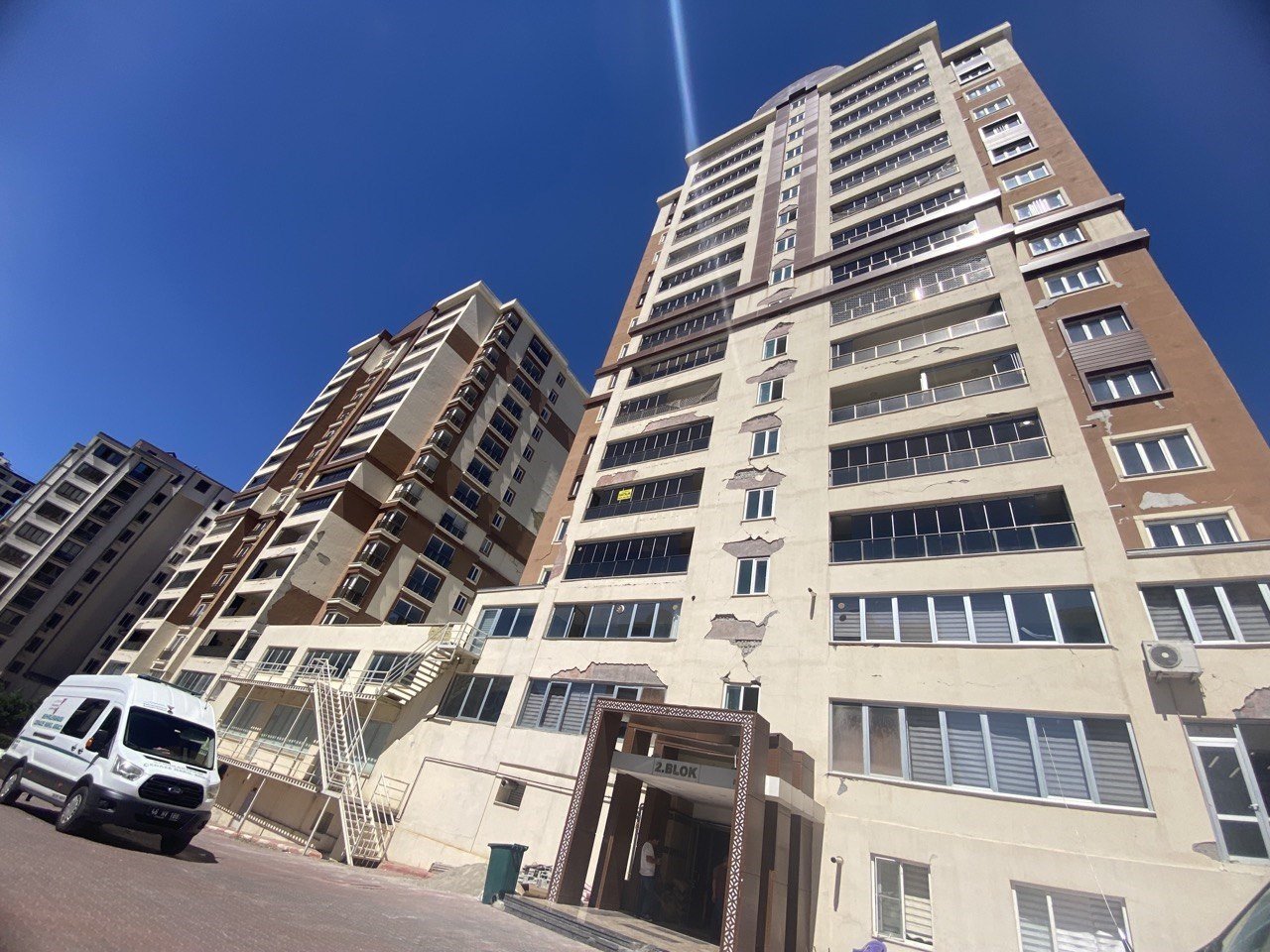 Kahramanmaraş’ta 8’inci kattaki iskeleden düşen işçi hayatını kaybetti