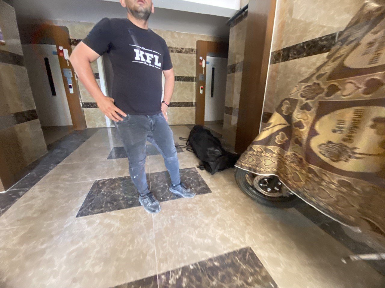 Kahramanmaraş’ta 8’inci kattaki iskeleden düşen işçi hayatını kaybetti