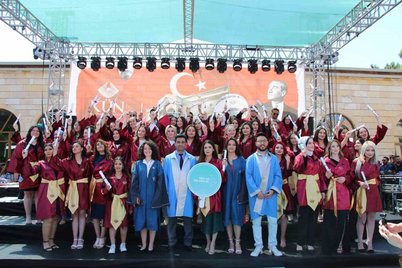 KÜN’den gururlandıran mezuniyet