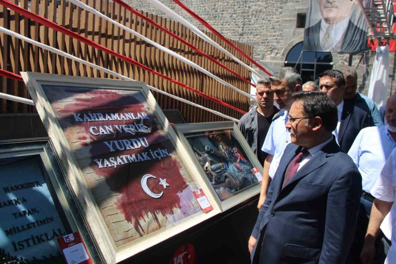 15 Temmuz’a özel ’Sanat Sergisi’ açıldı