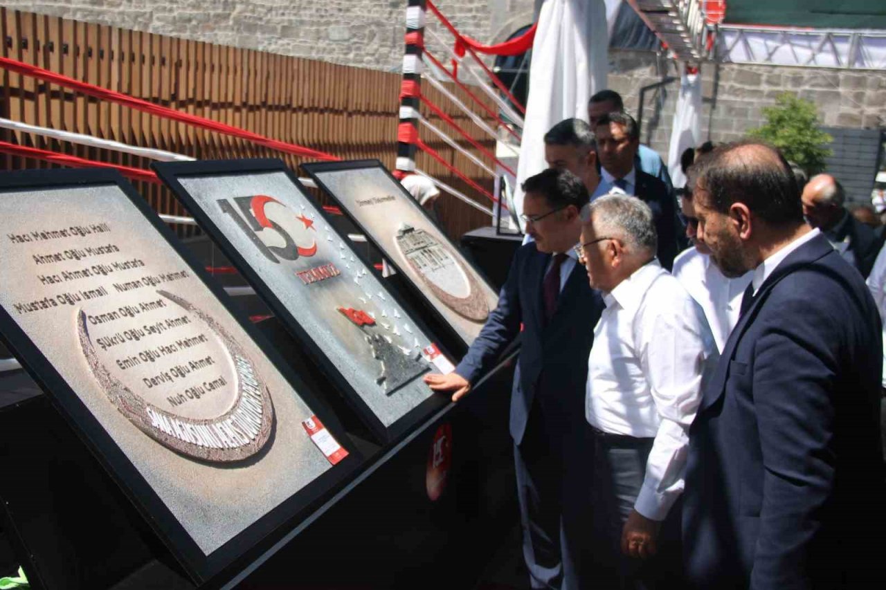 15 Temmuz’a özel ’Sanat Sergisi’ açıldı