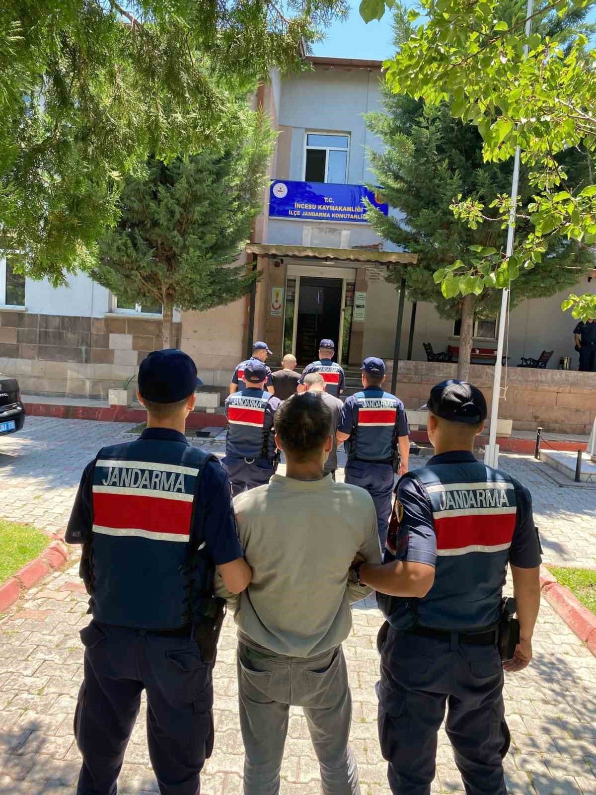 Kayseri’de bağ evinden hırsızlık yapan 2 şahıs tutuklandı