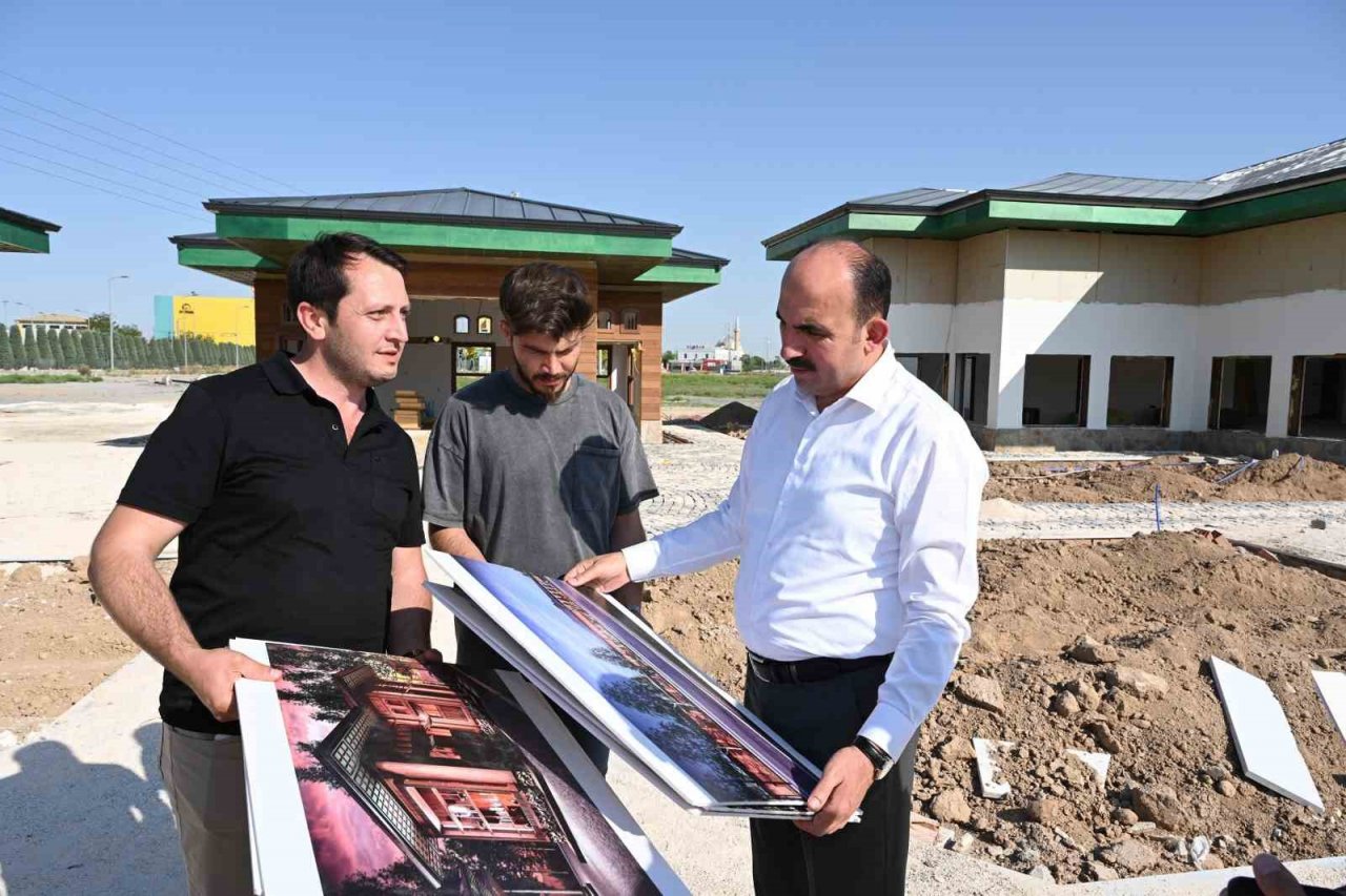 Başkan Altay: “Ziyaretçilerin Konya’ya ait ürünleri alabileceği bir mekan oluşturuyoruz”