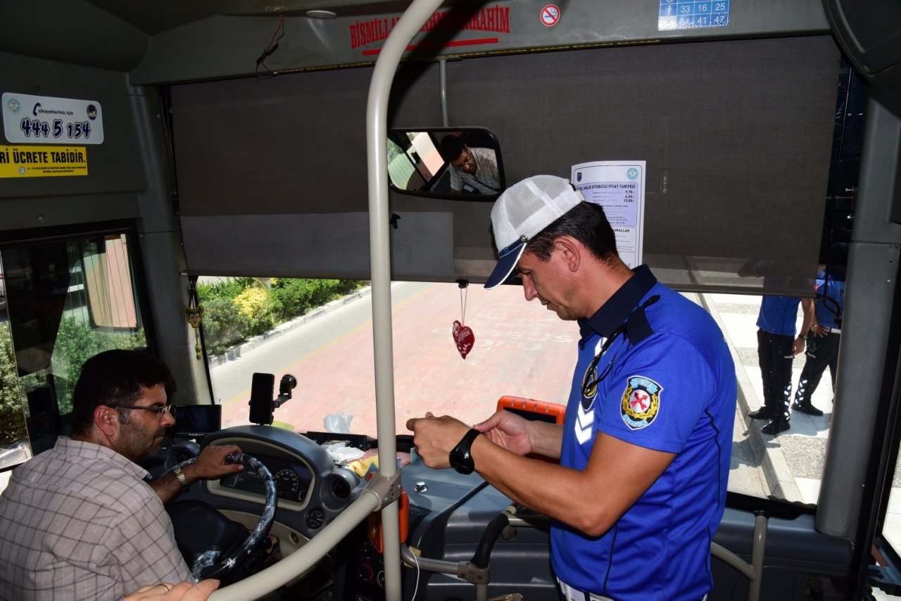 Yolcuların rahatı için klima denetimi yapıldı