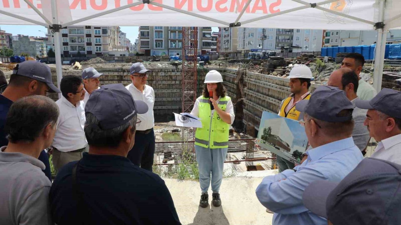 Başkan Demir’den meclis üyelerine proje gezisi: “Geleceğin Samsun’unu inşa ediyoruz”
