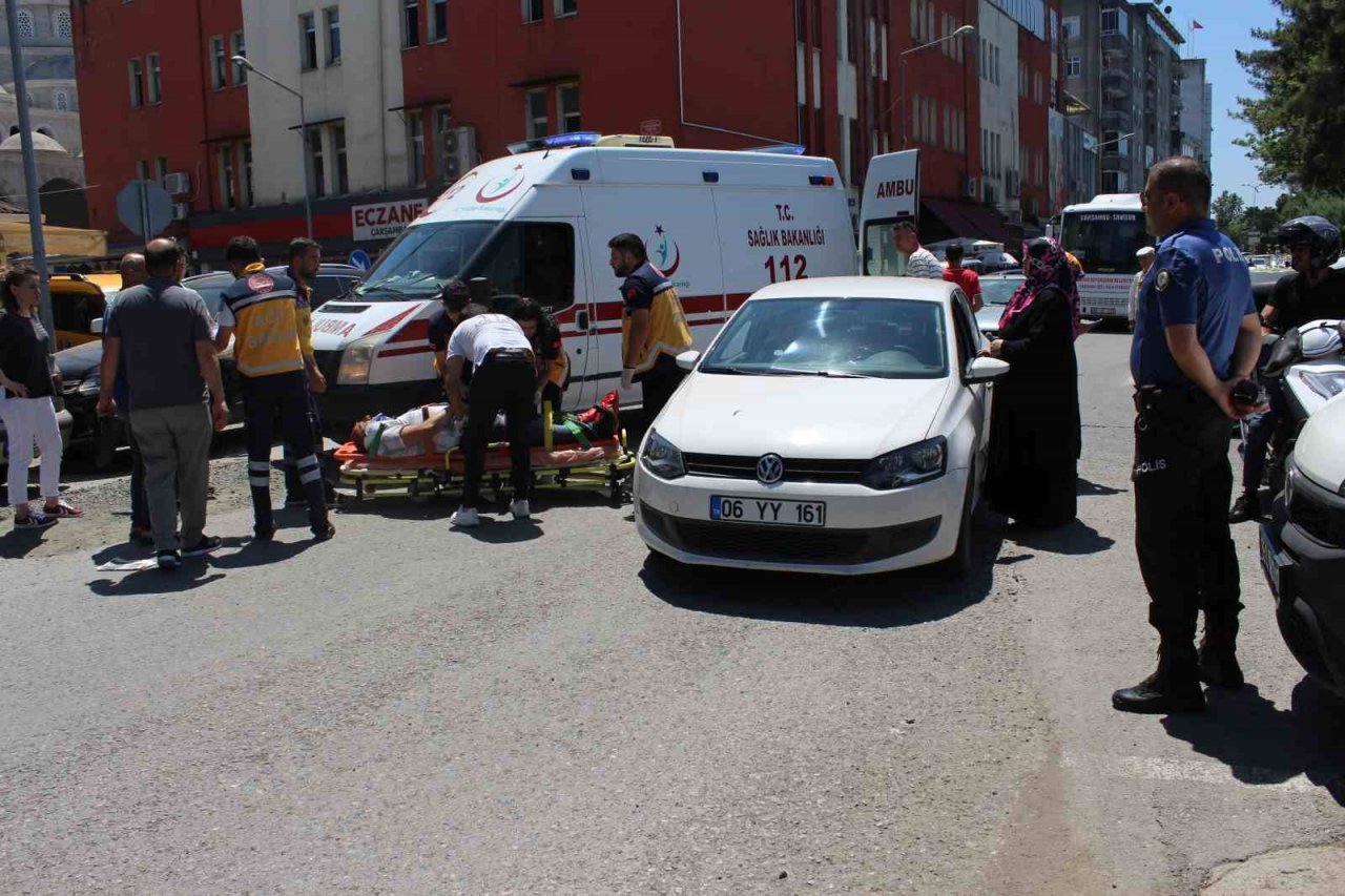 Çarşamba’da kaza: 1 yaralı