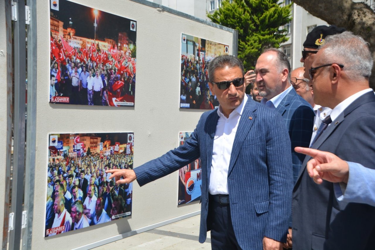 Sinop’ta 15 Temmuz fotoğraf sergisi