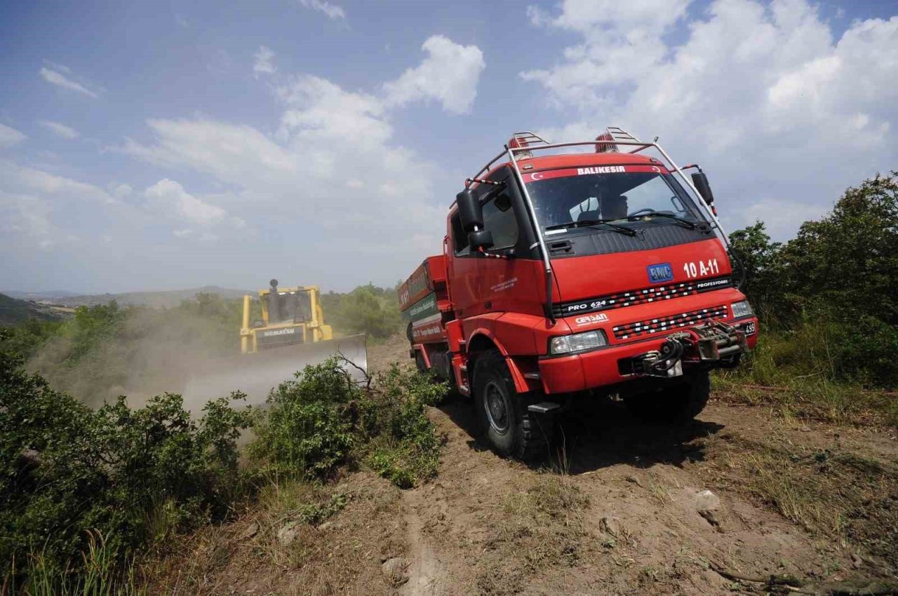 En sıcak günde ormancılar ’Yeşil Vatan’da teyakkuzda