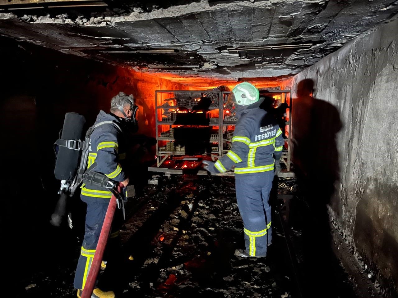 Tokat’ta fabrikada çıkan yangın korkuttu