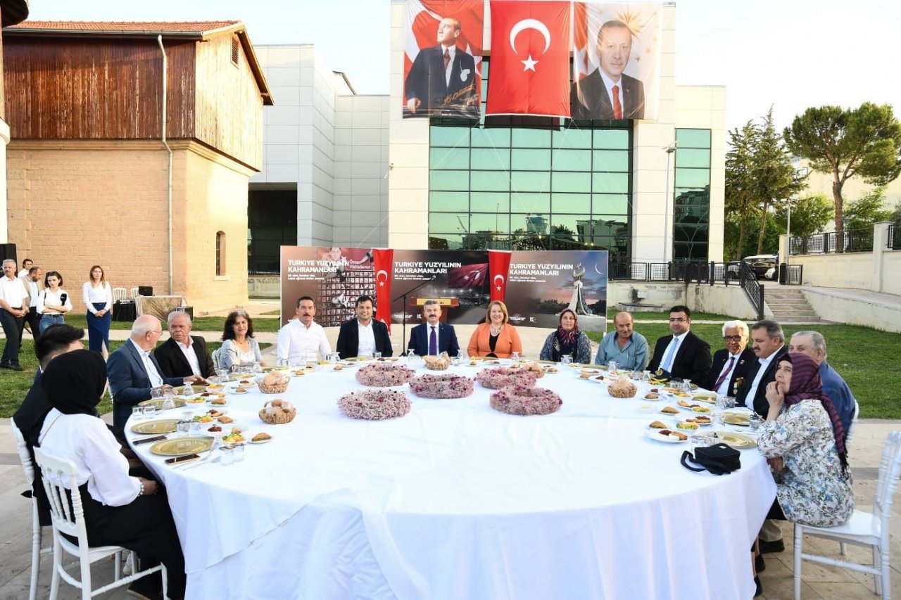 Vali Ergün, şehit aileleri ve gazilerle bir araya geldi