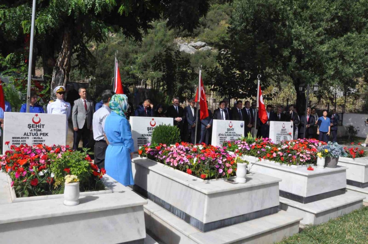 Muğla’da 15 Temmuz Demokrasi Şehitleri anıldı