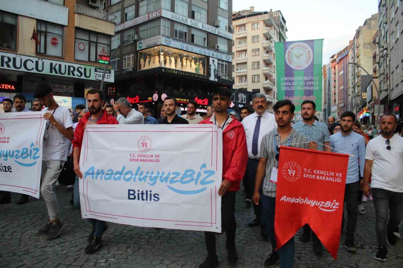 Rize’de "15 Temmuz Demokrasi ve Milli Birlik Günü" anma etkinlikleri
