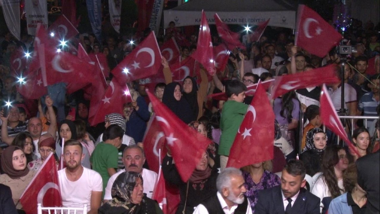 Kahramankazan’da “15 Temmuz Demokrasi ve Milli Birlik Günü” anma etkinliği