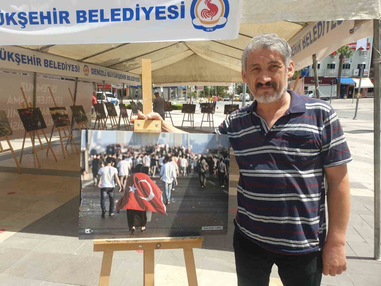 Denizli’de 15 Temmuz destanı fotoğraflarla anlatıldı