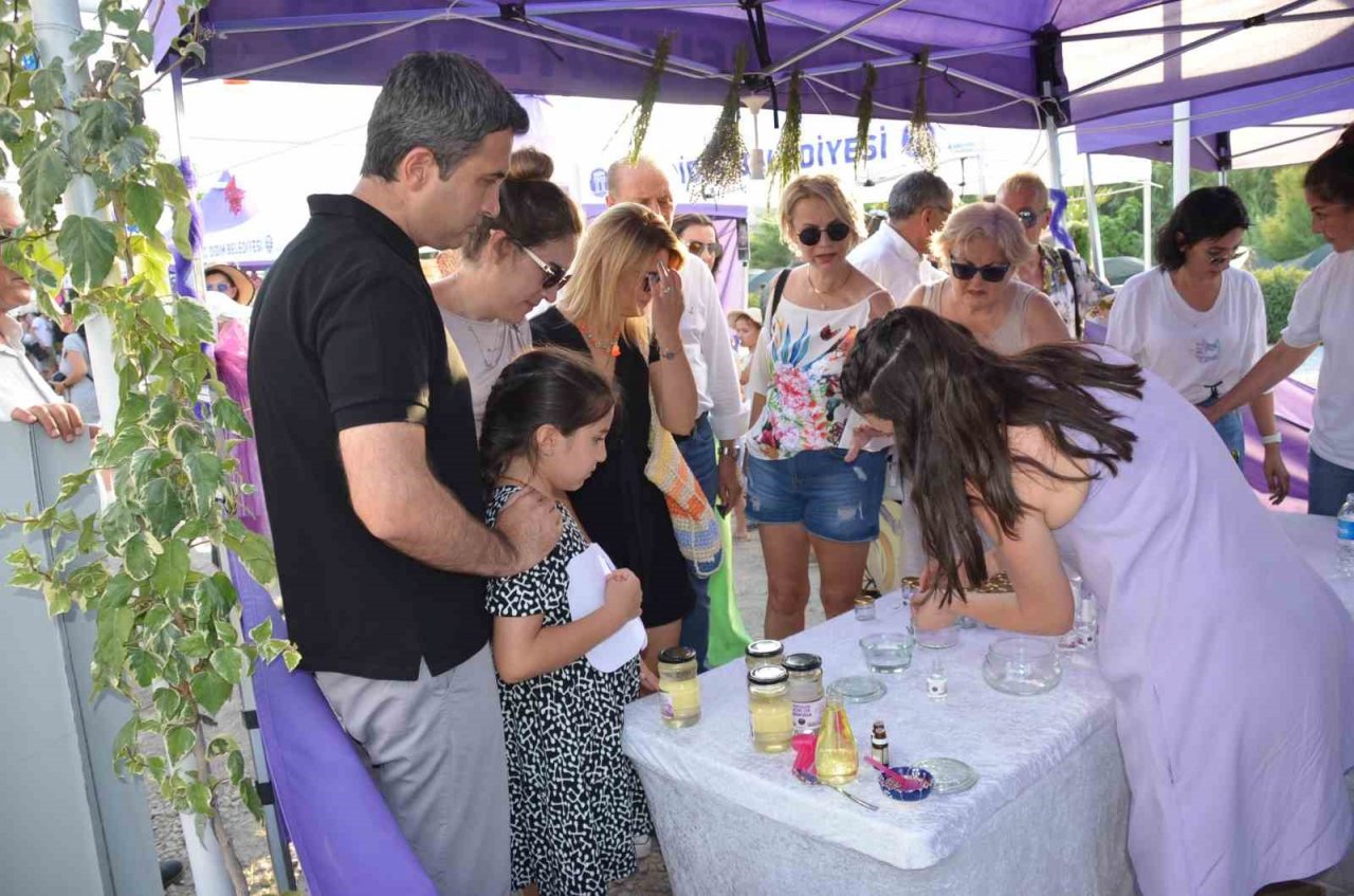 Didim’de 3. Lavanta festivali yoğunluğu